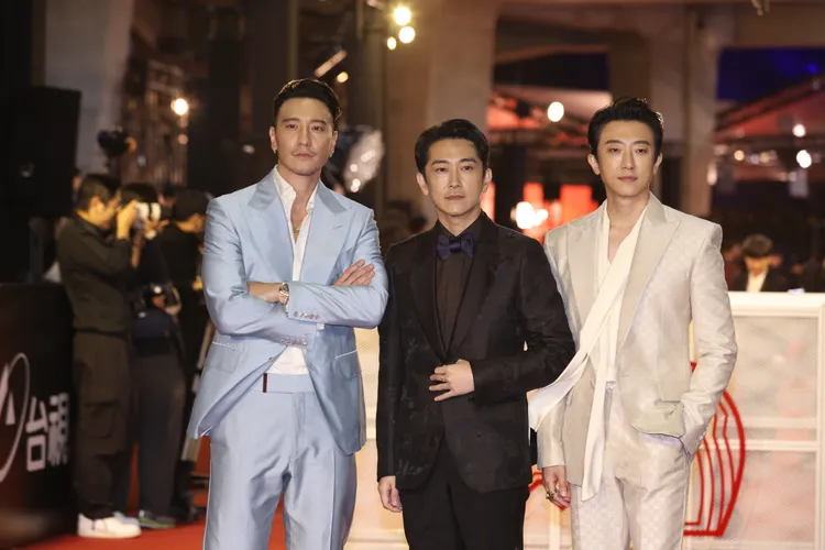 王陽明（左起）、施名帥、懷秋組成「「角頭三帥」。攝影中心攝