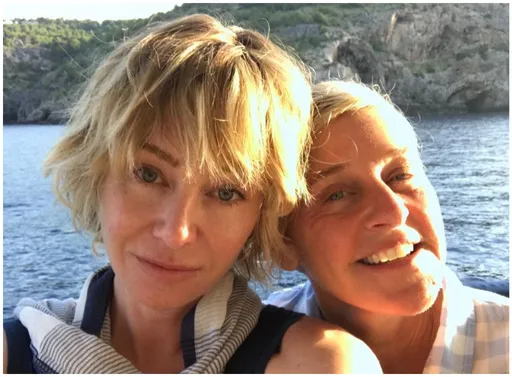 好萊塢上演出美國記 艾倫狄珍妮與老婆因川普回鍋總統決定掰了