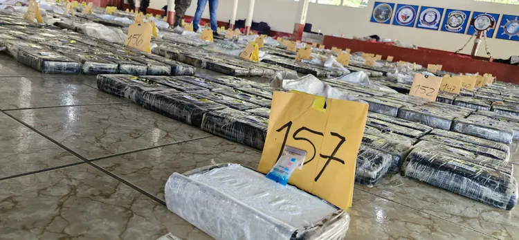 整批毒品的價值高達台幣2688億元。路透社