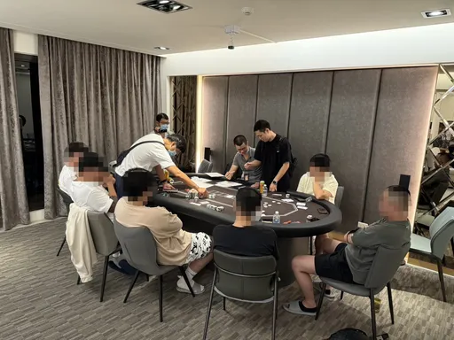 台中豪宅淪為賭場供富二代聚賭吸毒　豪車停整排！9人落網