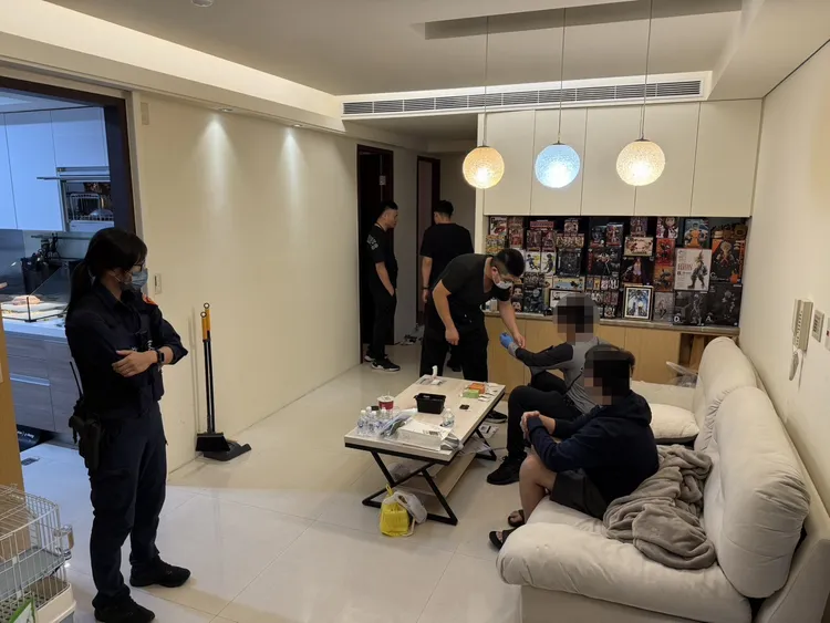 警方說，賭場負責人及賭客都是富二代。民眾提供