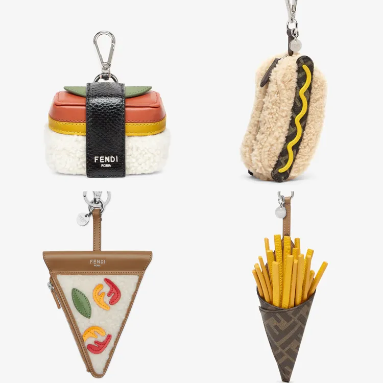 FENDILICIOUS吊飾，2萬元至2萬6800元。翻攝官網