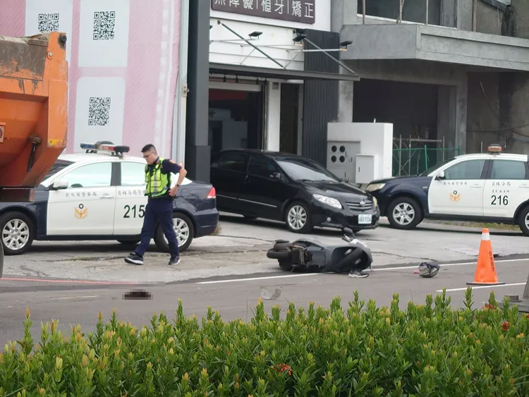 路過民眾看到車禍驚悚場景直呼會有心理創傷。翻攝臉書「員林人大小事」