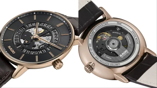 RADO DiaMaster鑽霸錶推纖薄新作 質感玫瑰金攻錶迷荷包