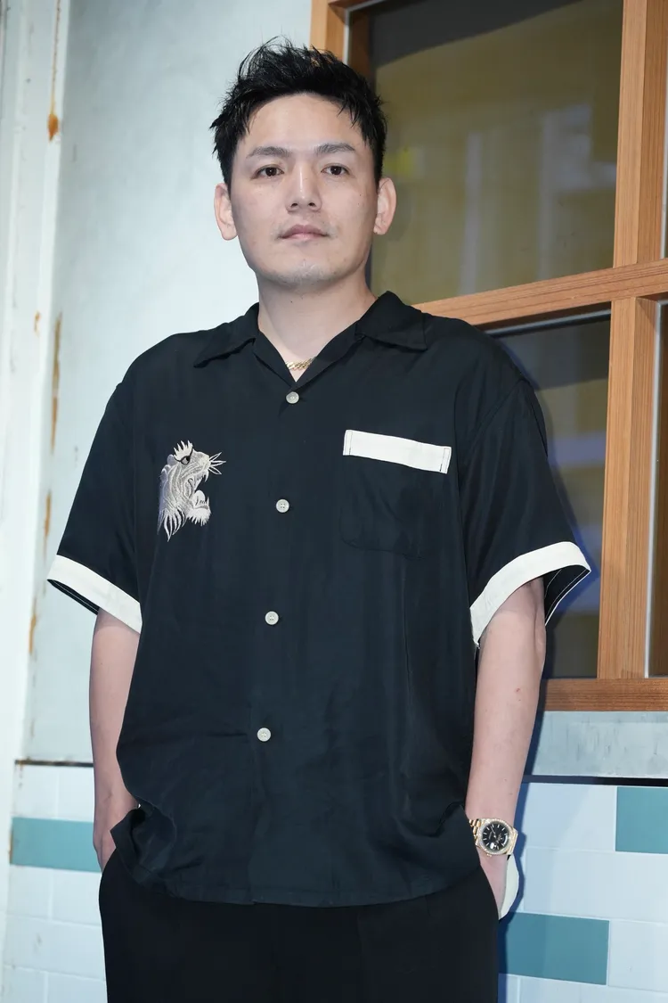 春風今出席金馬入圍茶敘。彭欣偉攝