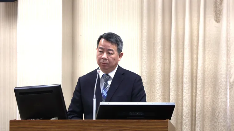 國安局副局長張元斌表示，三天之內會給出檢討報告。記者葉家瑋攝