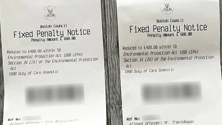 罰單金額共高達新台幣4.8萬元。翻攝自《紐約郵報》