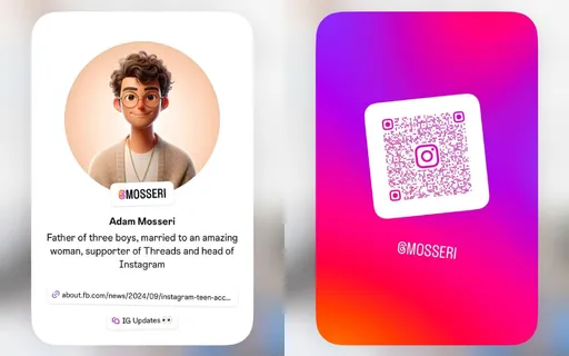 IG推出「個人檔案卡」和「雙面翻轉大頭貼」新功能　帳號展現更靈活