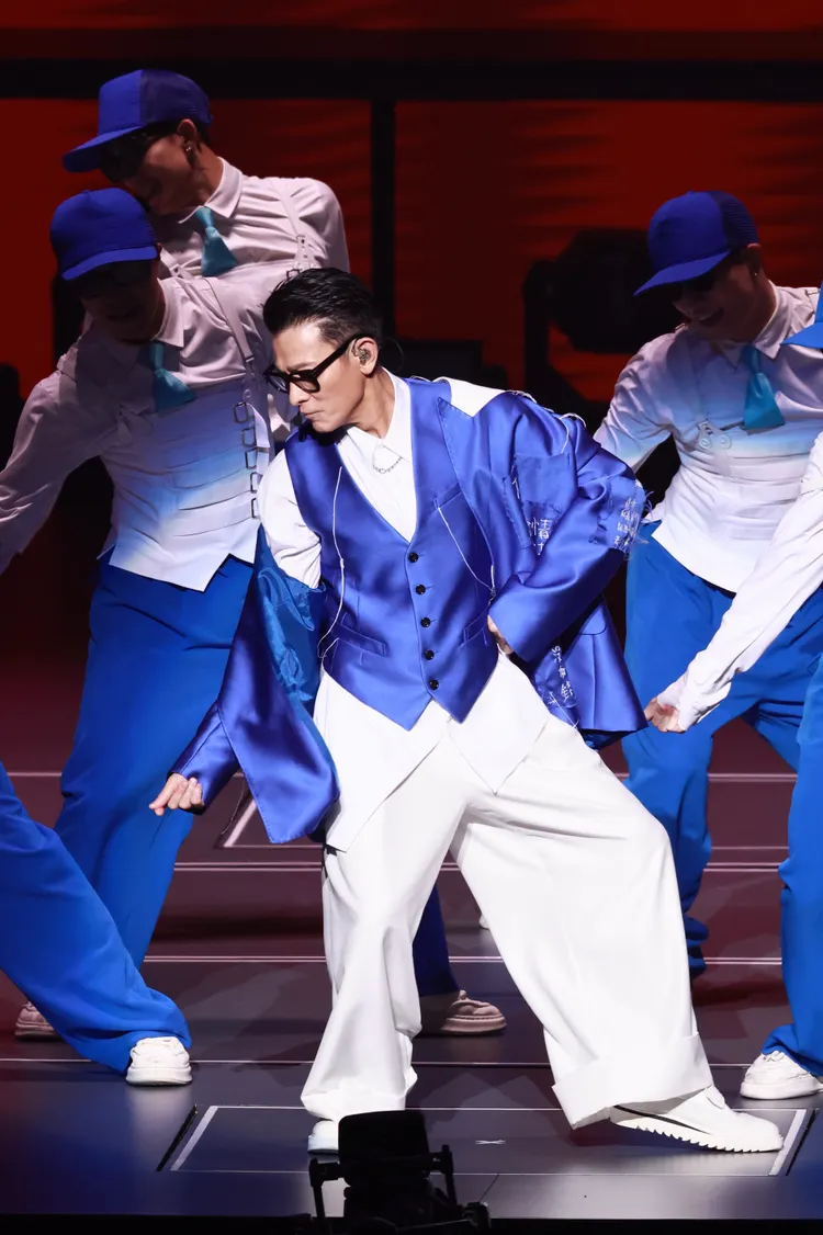 華仔帥到無死角。彭欣偉攝