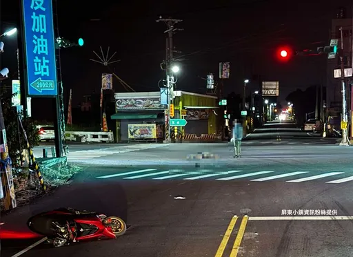 屏東萬丹死亡車禍！機車遭轎車撞飛　騎士重摔落地...送醫傷重不治