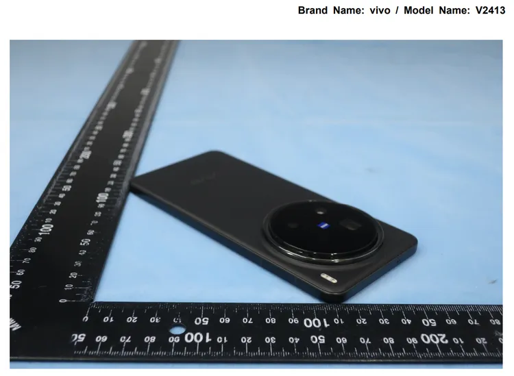 vivo X200系列分別以型號V2415與V2413通過NCC審核。翻攝NCC網站