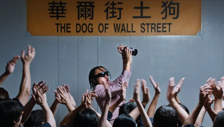 潮州土狗在《小米酒的Homie》MV中他一人分飾兩角。奇洱文創提供