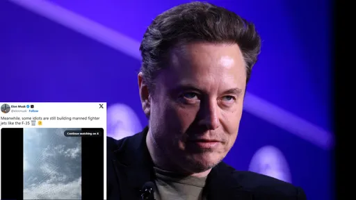 馬斯克轉貼中國無人機影片 嗆聲:有人戰機已過時傻子才續造F-35