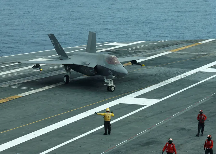 多用途的第五代主力戰機F-35匿蹤式戰鬥機。路透社