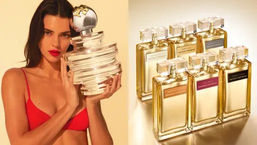超模肯黛兒套紅色Bra噴TORY BURCH Narciso Rodriguez推高訂麝香作