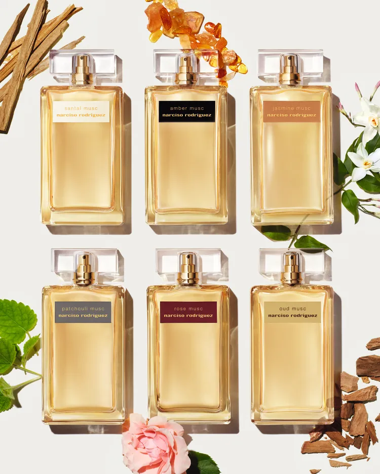 Narciso Rodriguez全新高級訂製麝香系列，各100ml／7650元。品牌提供
