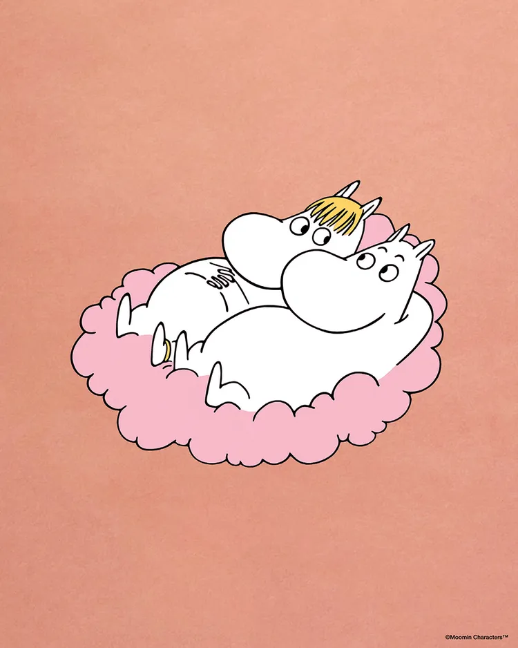 《嚕嚕米Moomin》原型為北歐民間故事的小精靈。品牌提供