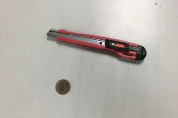 2018年9月捷運台北車站也發生王姓女子持美工刀傷人案，手法與年齡都相似，但非同一人。翻攝畫面