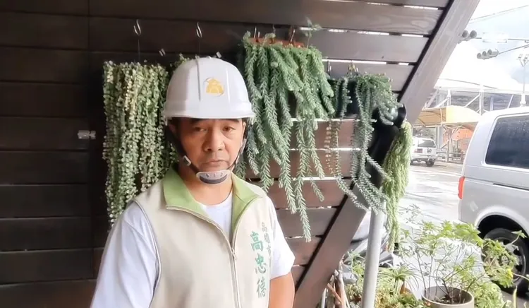 高雄市議員高忠德呼籲政府應更重視原鄉治水成效。民眾提供