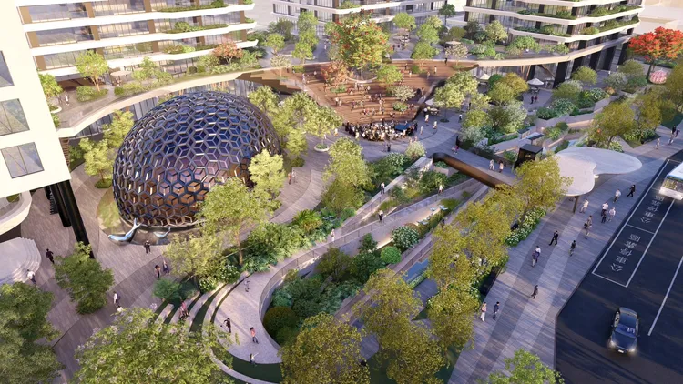 O10聯開案規劃圖。高市捷運局提供