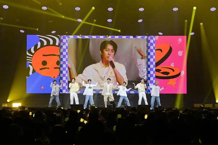 B1A4又唱又跳17首歌。網銀國際提供