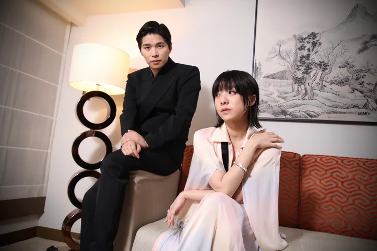 游學修和鍾雪瑩雙雙入圍金馬。彭欣偉攝