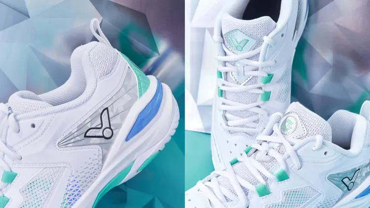 羽球鞋以小戴慣用P9200TTY作為設計基礎。品牌提供