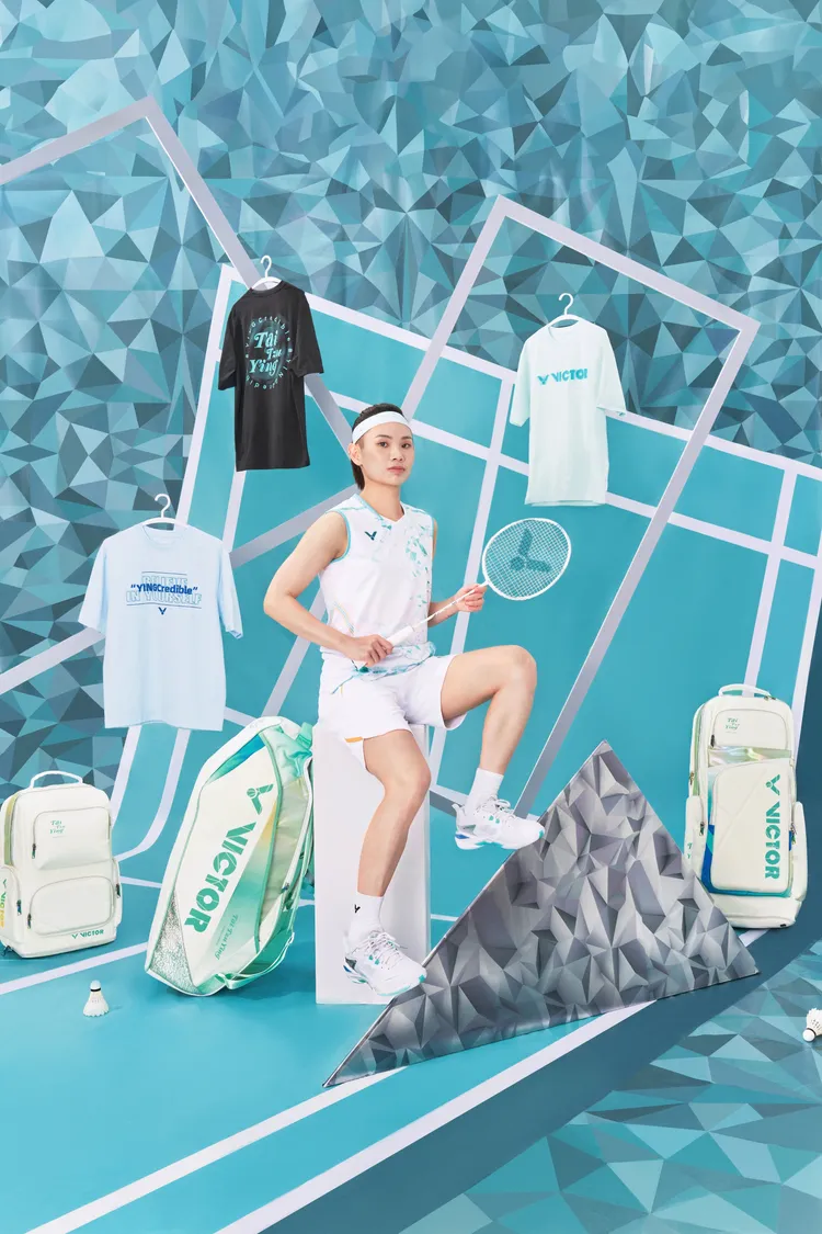 球后親自演繹「YINGcredible - 戴資穎致敬系列」。品牌提供