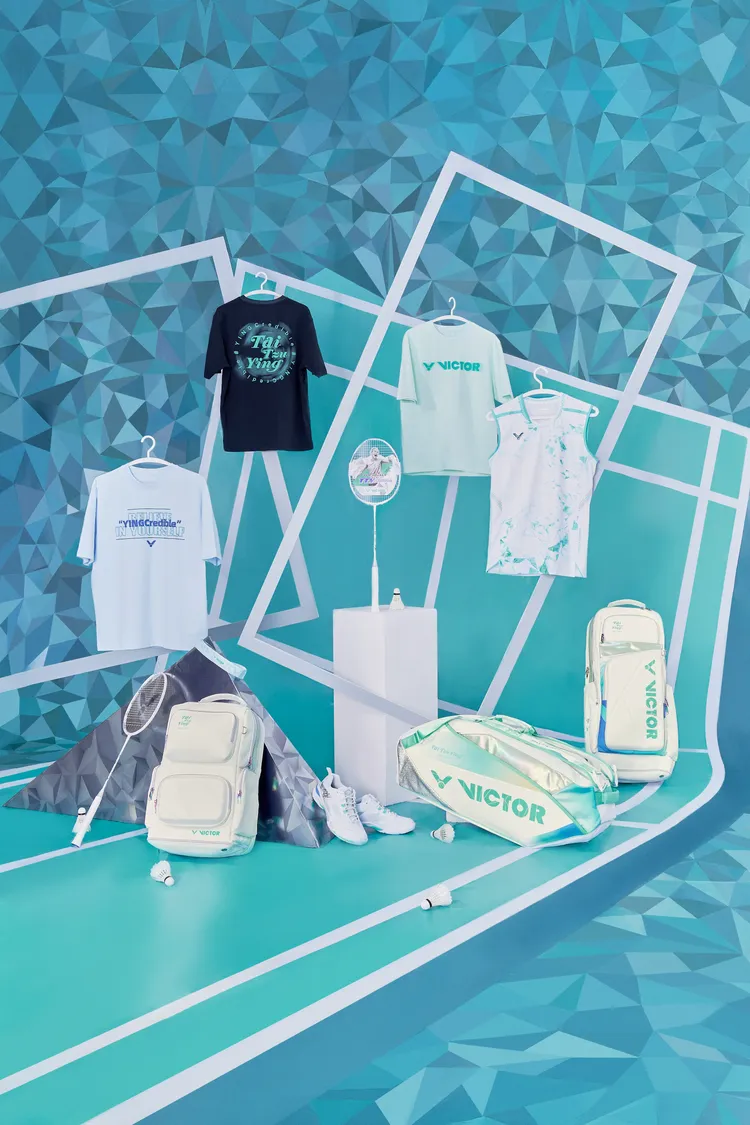 「YINGcredible - 戴資穎致敬系列」還推出包款、賽服、休閒服等單品。品牌提供