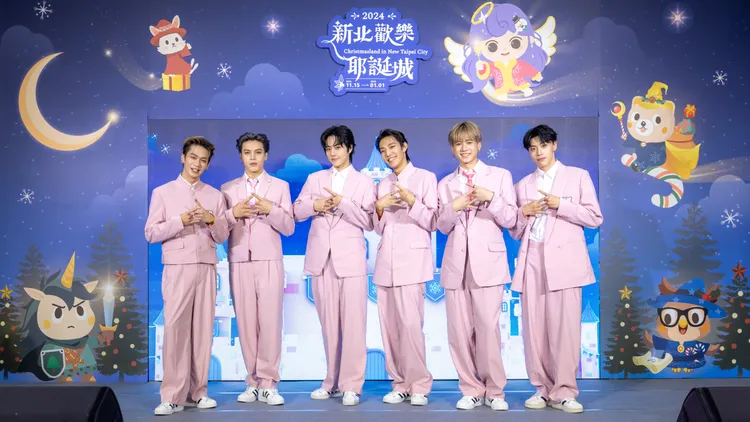 人氣天團Ozone驚喜現身演唱，現場粉絲尖叫聲不斷。年代提供