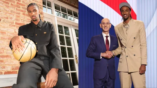 NBA新星成VERSACE品牌新面孔 訂製選秀戰袍曾助一臂之力