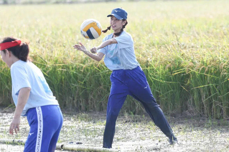 怕球的黃姵嘉得分，連自己都覺得是奇蹟。公視提供