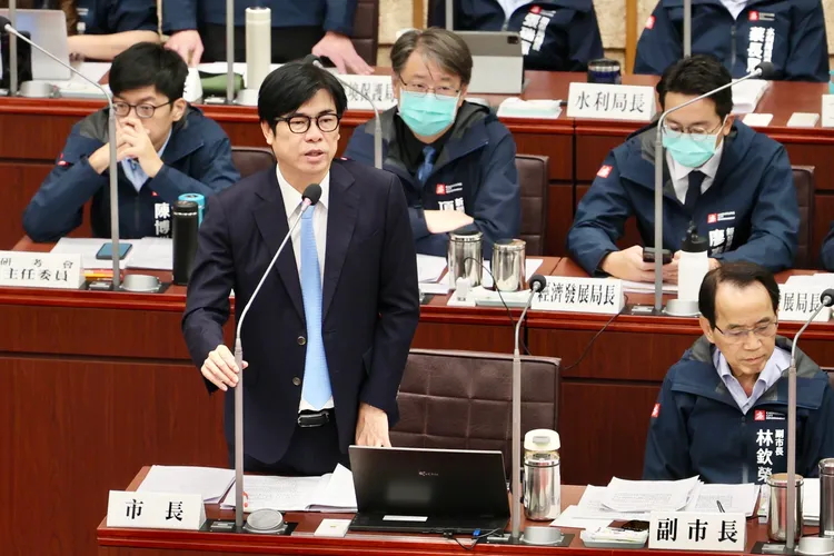 陳其邁強調，第二預備金使用均依法合規。翻攝畫面