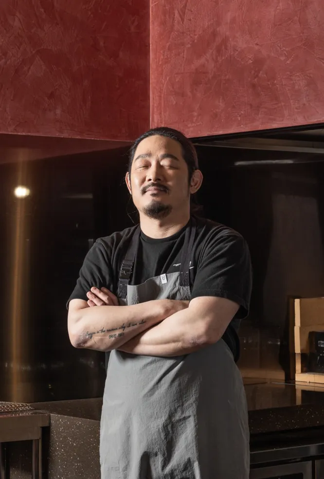 《黑白大廚：料理階級大戰》人氣主廚金度潤。業者提供