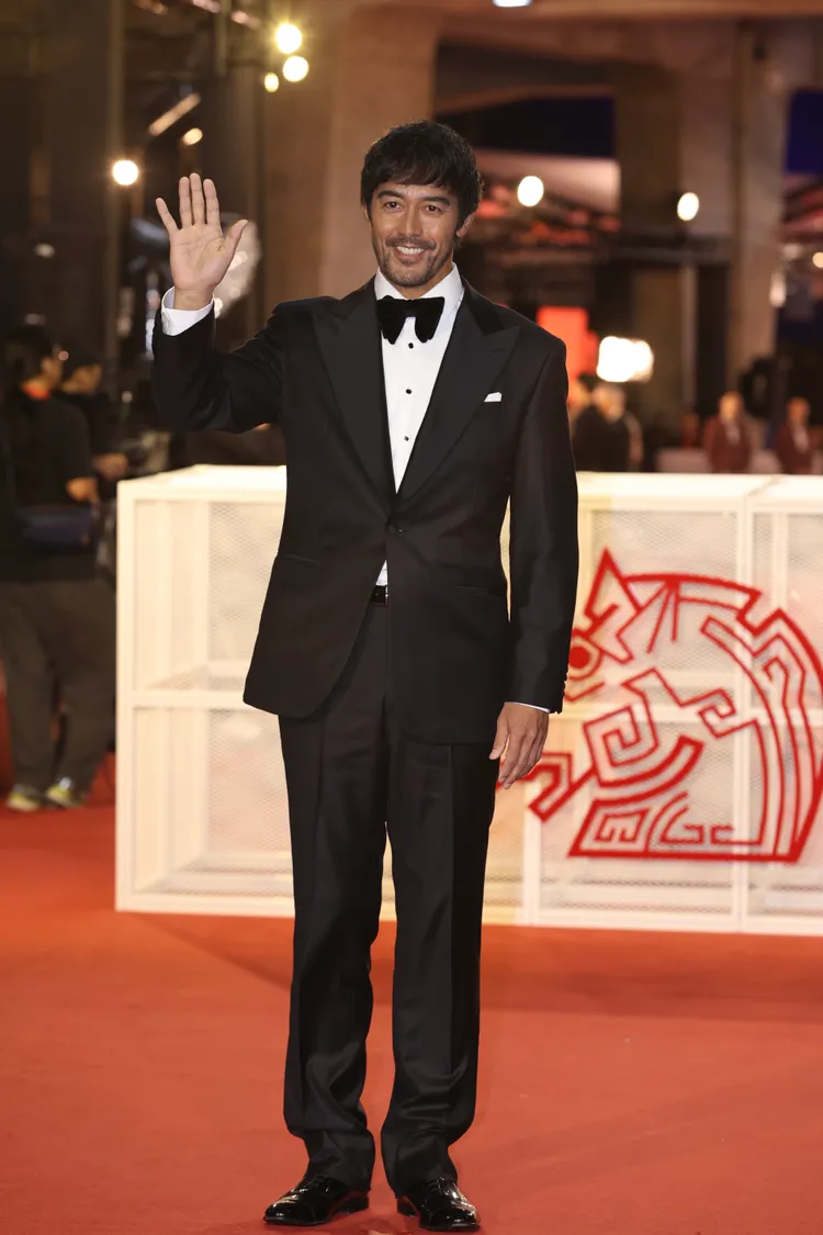 阿部寬。攝影中心攝