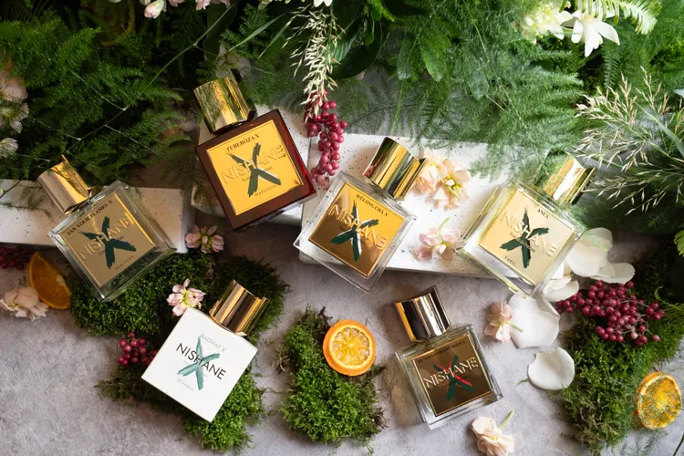 NISHANE在慶祝品牌10周年之際，推出的The X Collection香精系列，各50ml／8080元。品牌提供