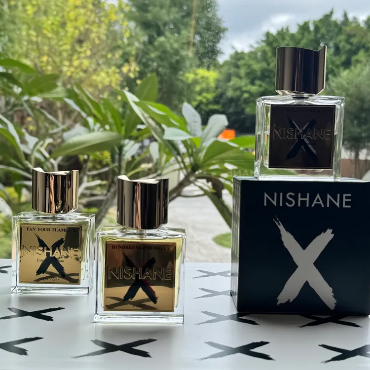 NISHANE在慶祝品牌10周年之際，推出的The X Collection香精系列，各50ml／8080元。張家玲攝