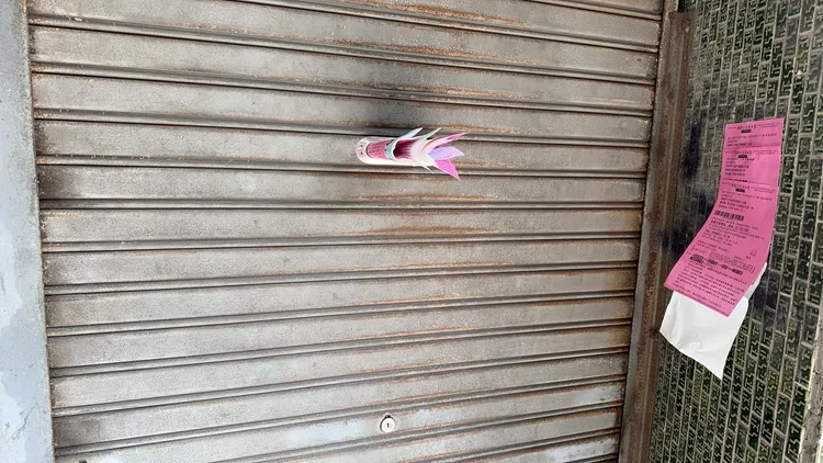 三姐弟住處已人去樓空。民眾提供