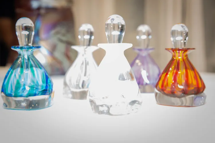 玻璃藝術作品。新竹市府提供