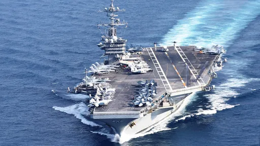 以實力維繫和平!美軍核動力航艦喬治華盛頓號將抵日 部署橫須賀基地