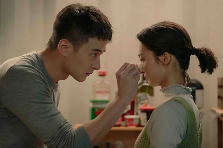 張軒睿和韓寧不少對手戲，撒糖無極限。良人行、東森電視提供