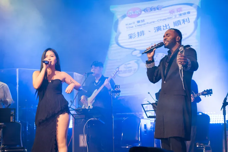 韋喆與阿布絲跨國合作。川流音樂提供