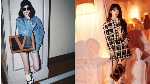 關曉彤一口氣秀雙重時尚新歡 用下半身失蹤性感樣與楊紫比美