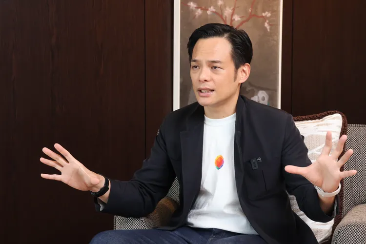 要讓台灣優秀企業走向國際，是林之晨未來五年的計畫之一。莊宗達攝影