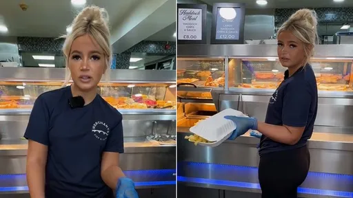 20歲女店員賣薯條爆紅「點閱破億」 上個班變流量密碼憑什麼?