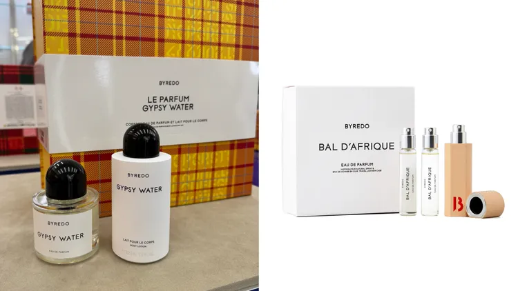 限量淡香精&身體組（左）1萬600元、限量淡香精旅行組（右）6900元。左圖張家玲攝、右圖品牌提供