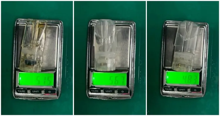 邱男持有的毒品。警方提供