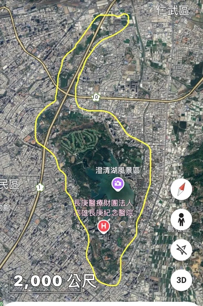 高雄綠色協會前理事長魯台營表示，高雄球場是高雄的綠色心臟。綠協提供