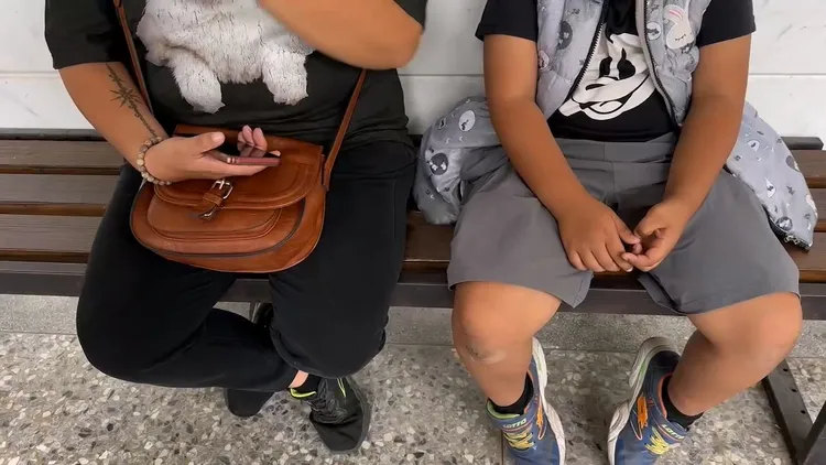 9歲男童目睹爸爸砍殺媽媽，哭喊「希望爸爸被判死刑」。民眾提供