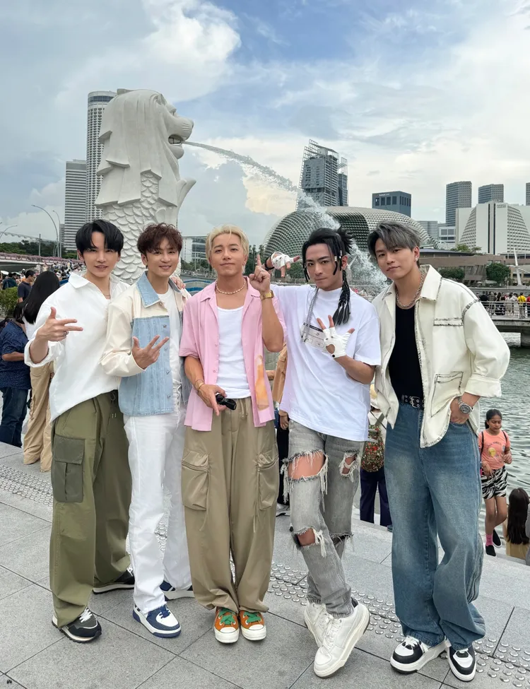 Energy日前到新加坡舉辦《一觸即發》唯一簽票會，收到粉絲熱烈歡迎。圖／相信音樂提供